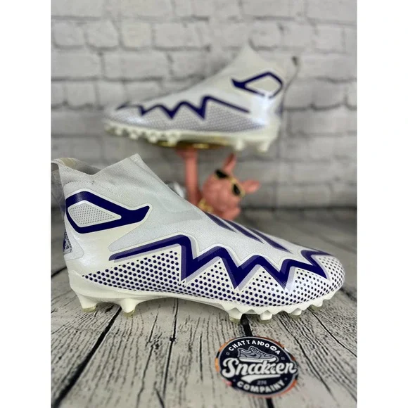 adidas | Shoes | Adidas Freak Ultra 22 Mens Size 5 White Purple Primeknit  Boost Football Cleats | Poshmark